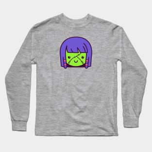 Cute Kawaii Mummy Zombie Girl Cartoon Long Sleeve T-Shirt